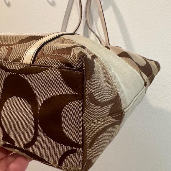 Coach Tote Brown Multi Color - Picture 11 of 11